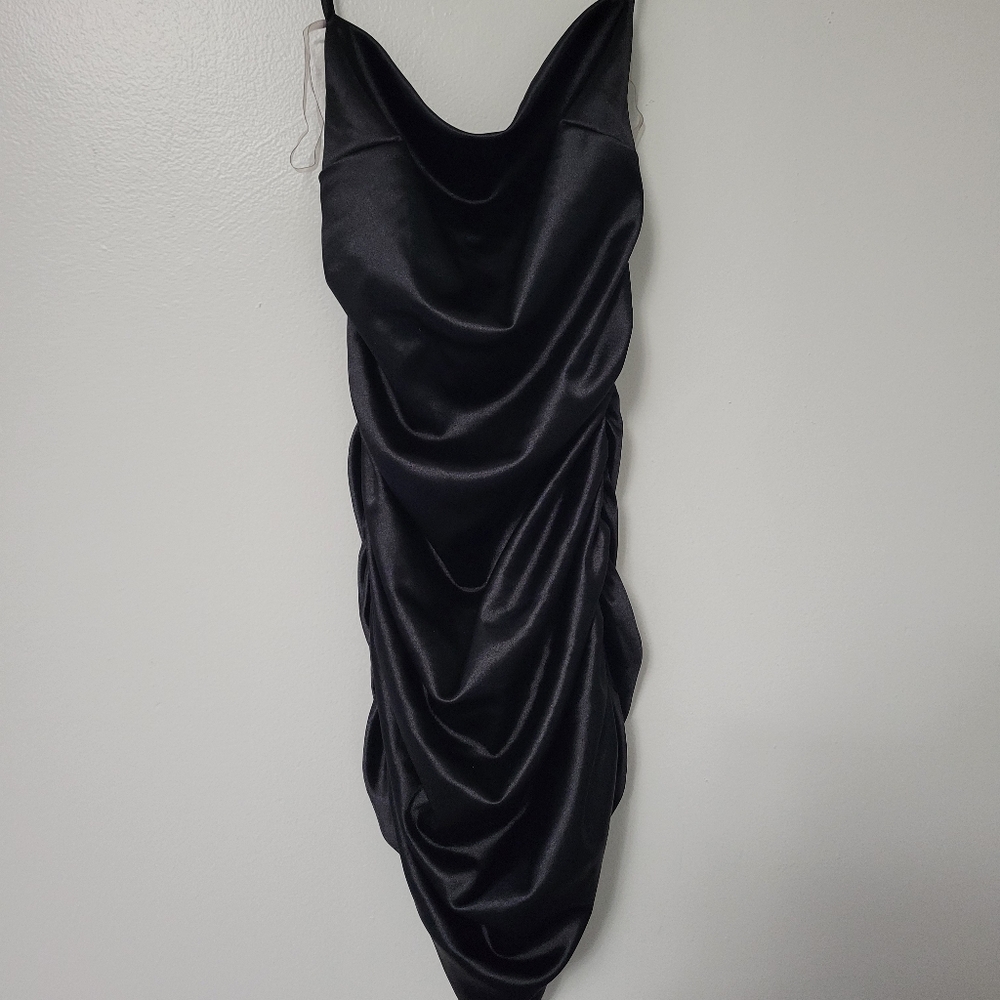 LBD - Silk Ruched Dress
